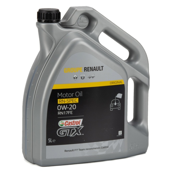 Ulei motor Castrol Renault GTX 0W-20 5L 7711943674